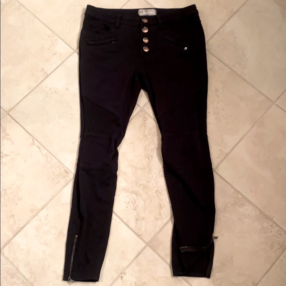 Free People Black High Waist